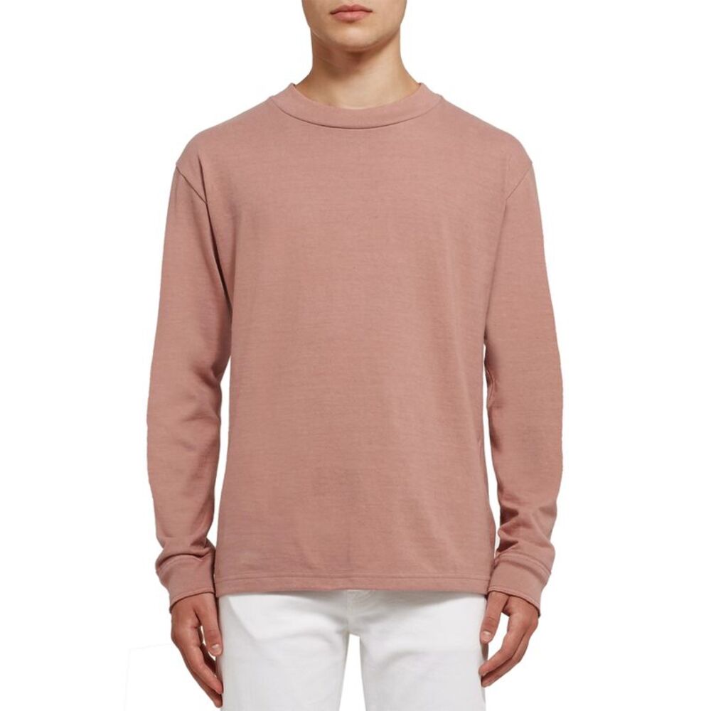 Simon Miller Mens Cotton Jersey T-Shirt X-Small (0) Dark Blush